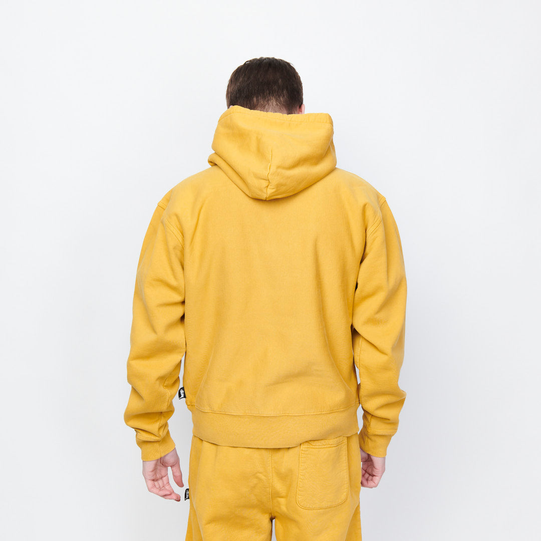 Stussy - Pigment Dyed Fleece Hood (Gold)