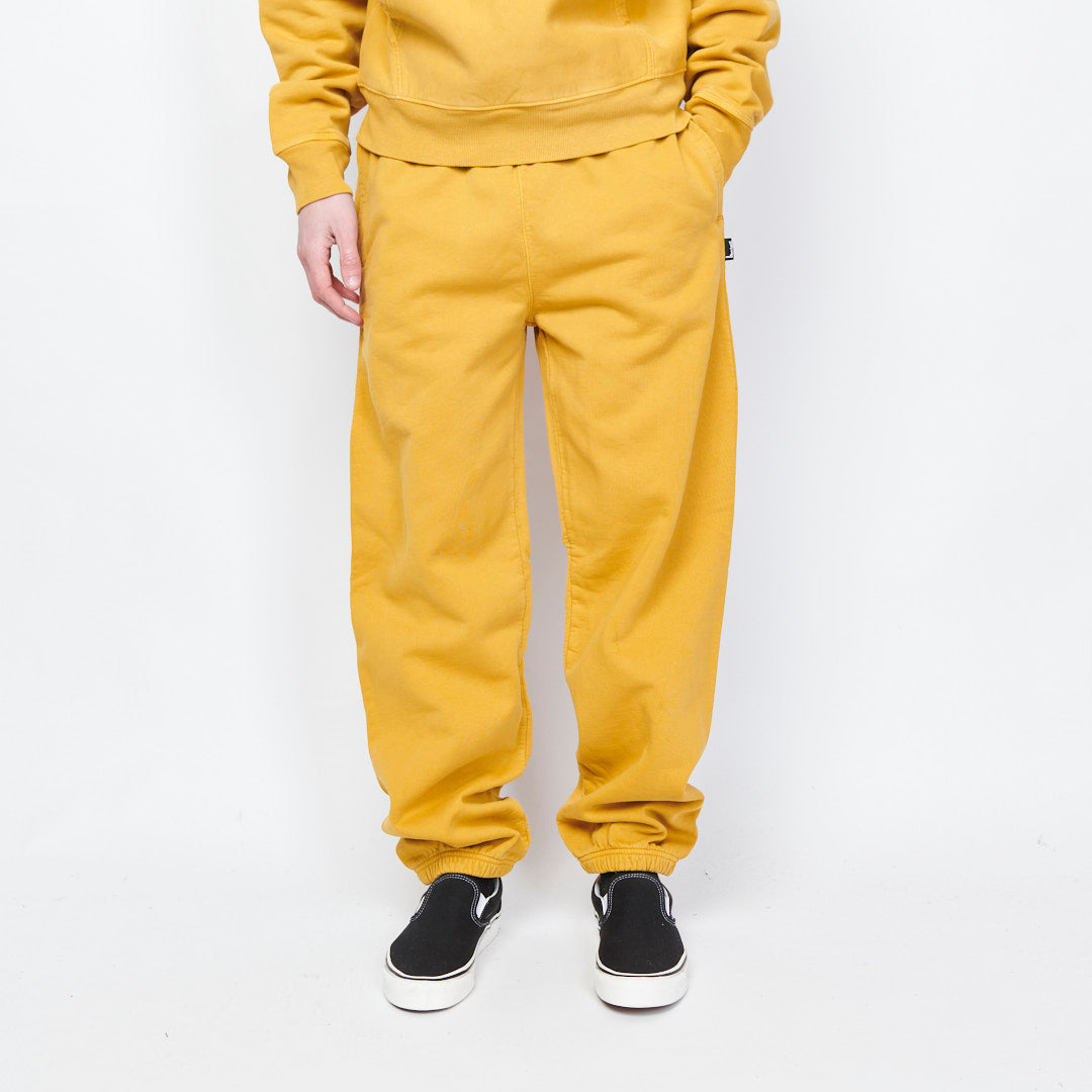 Stussy - Pigment Dyed Fleece Pant (Gold)