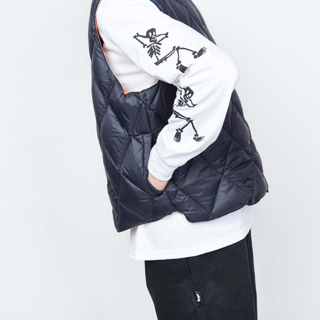 Stussy - Reversible Quilted Vest (Cowhide)