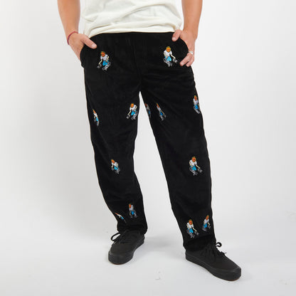 Televisi Star Filmer Cord Pant Black