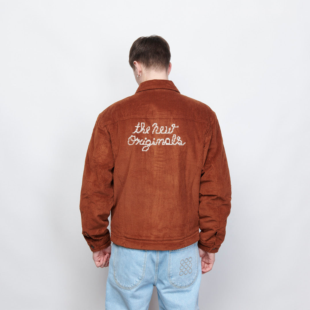 The New Originals - Mutli Pocket Corduroy Jacket  (Gingerbread)