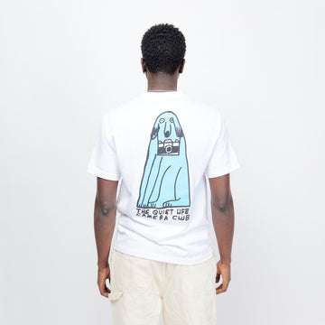 The Quiet Life Camera Dog Tee (White)