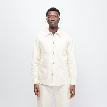 The Quiet Life Carlos Painter Work Jacket (White)