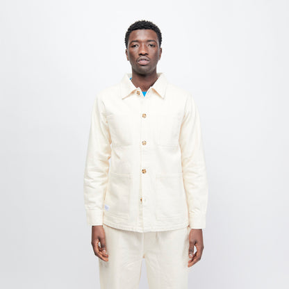 The Quiet Life Carlos Painter Work Jacket (White)