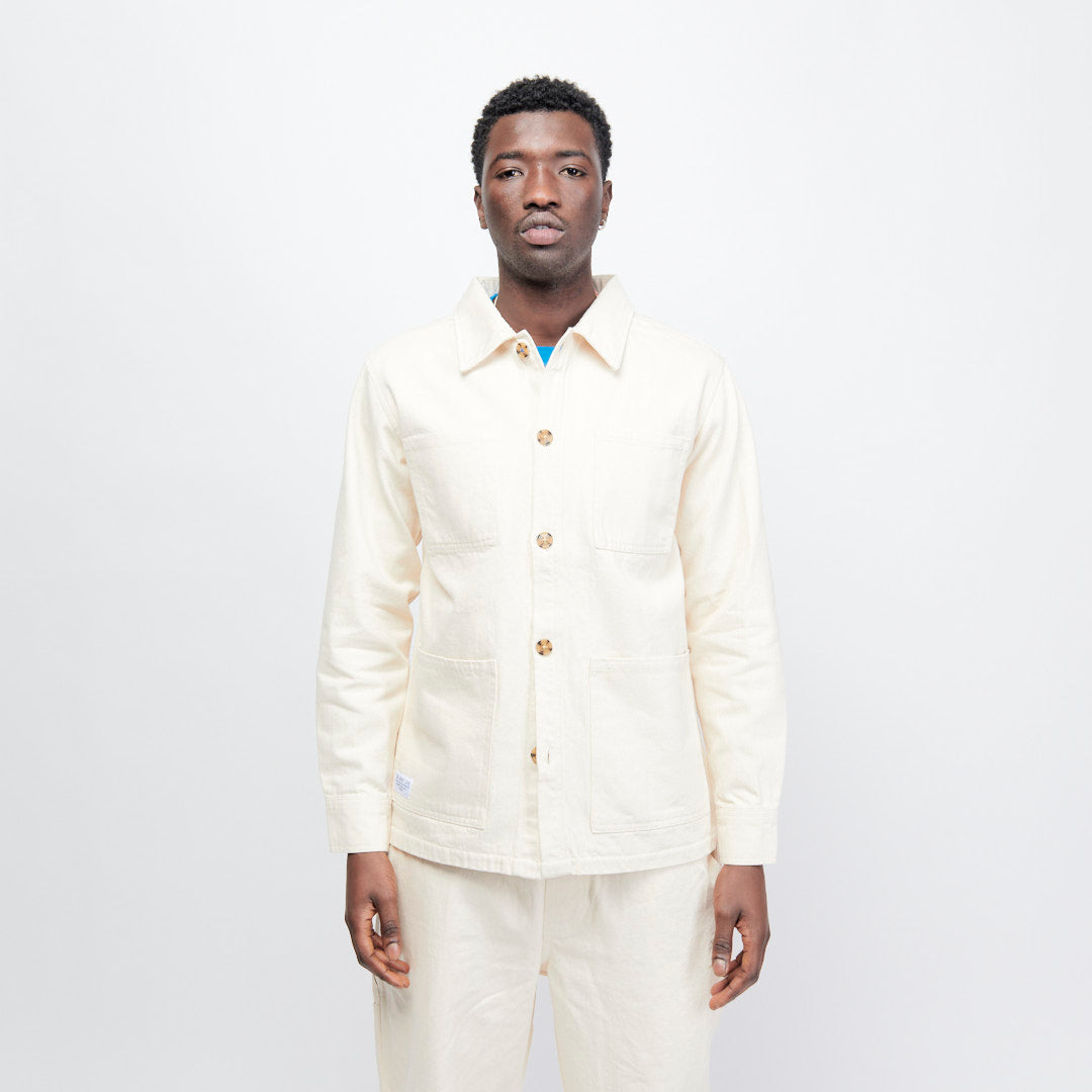 The Quiet Life Carlos Painter Work Jacket (White)