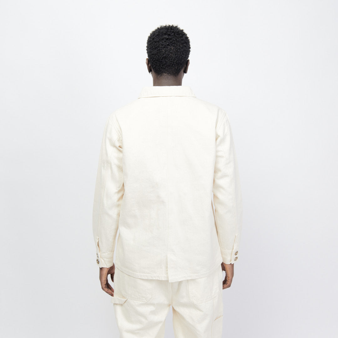 The Quiet Life Carlos Painter Work Jacket (White)