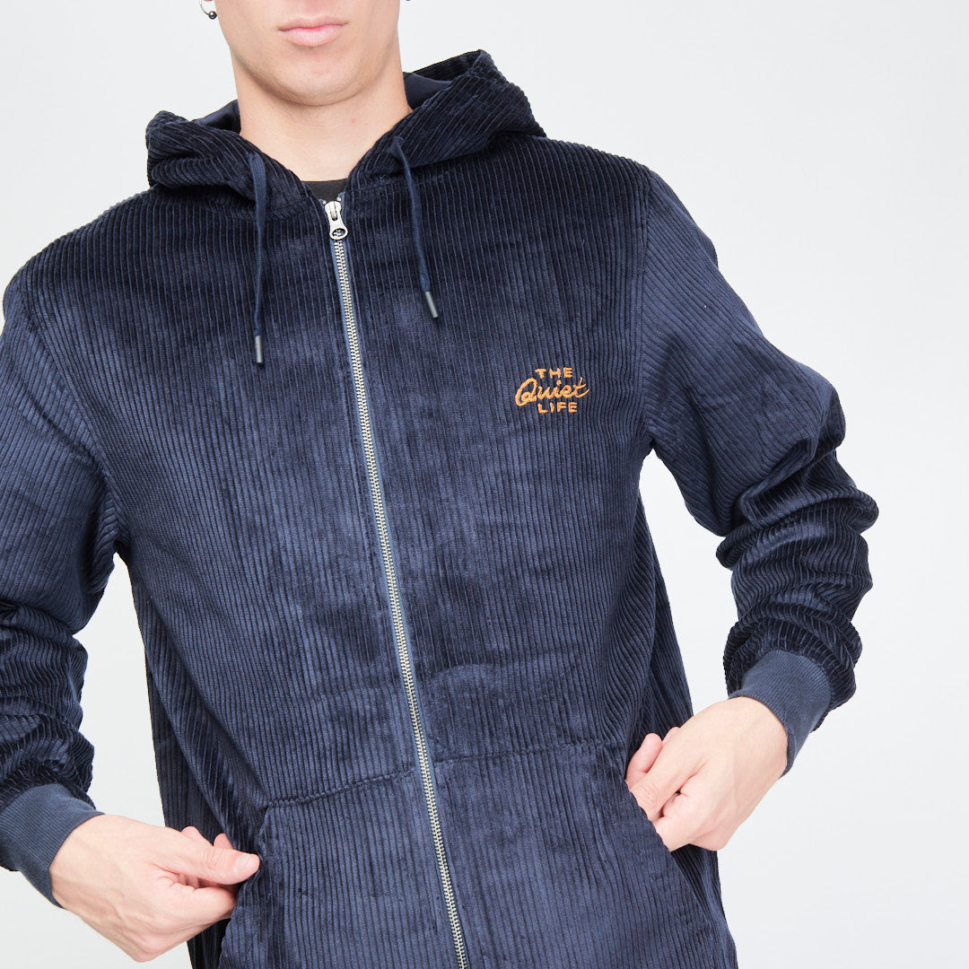 The Quiet Life - Chunky Cord Jacket (Navy)