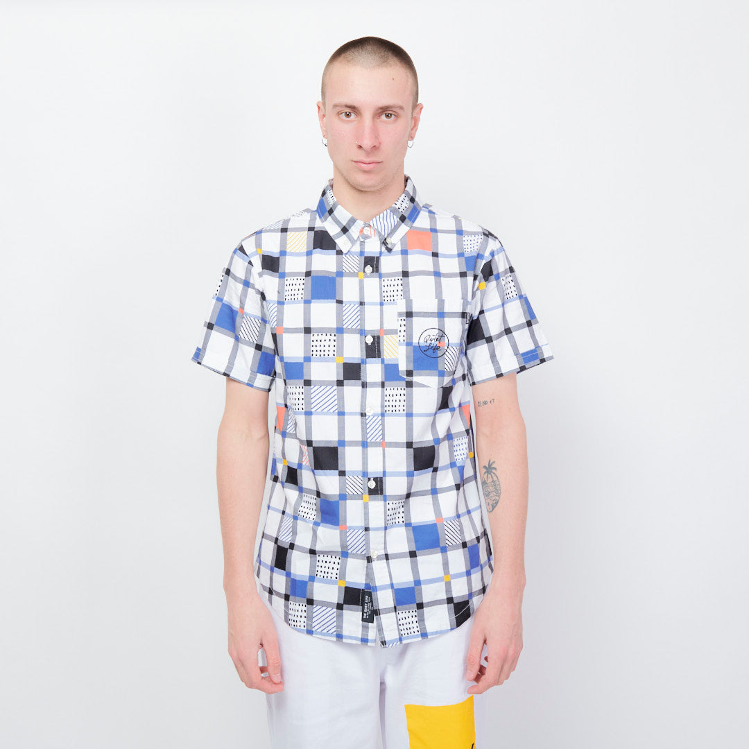 The Quiet Life - Grid Button Down Shirt (Multi)