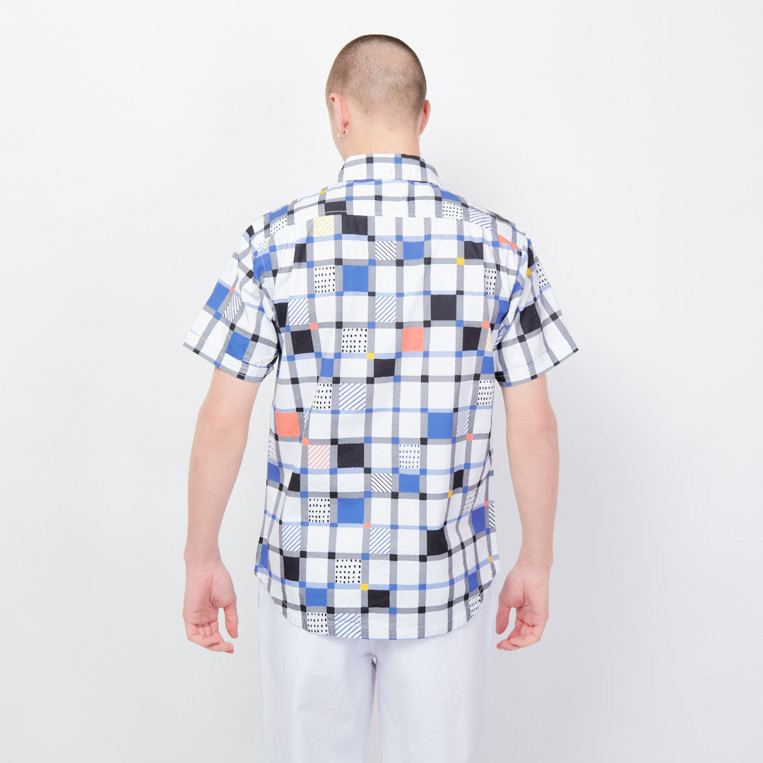 The Quiet Life - Grid Button Down Shirt (Multi)