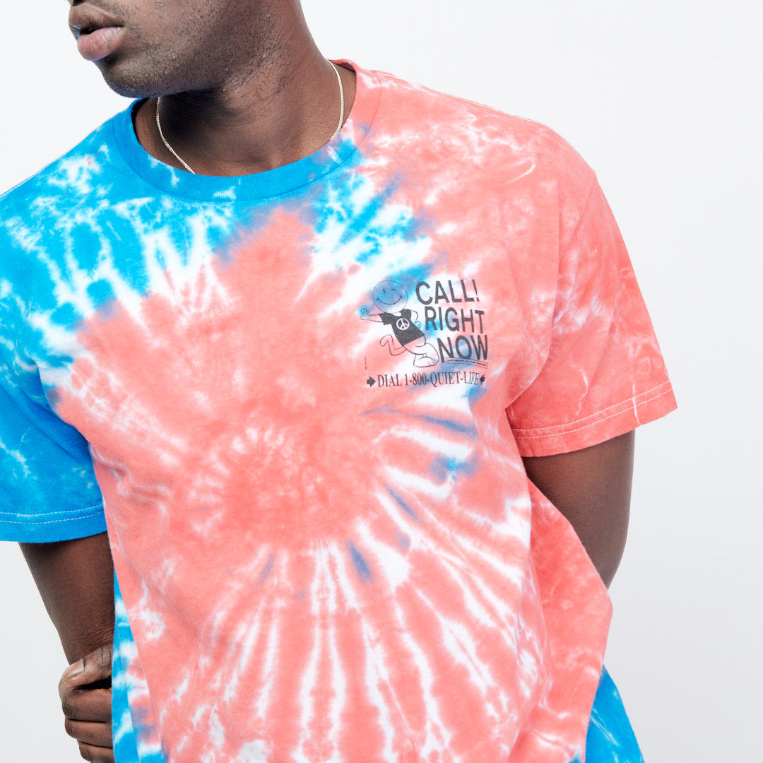 The Quiet Life Stressed Tee (Tie Dye)