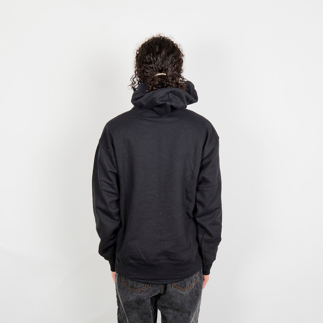 Thrasher Sweat Oultined Hood - Black/Orange