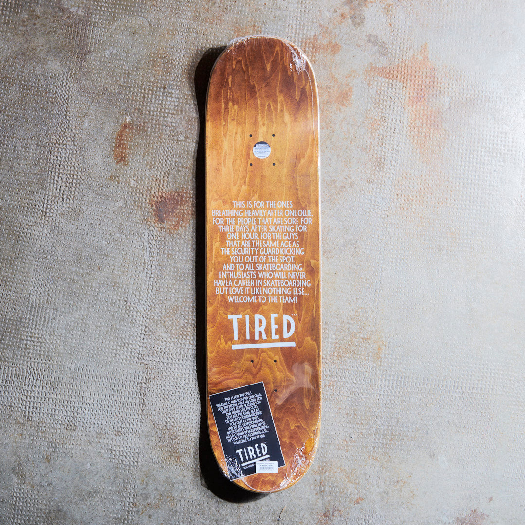 Tired Skateboards - Detergent Deck (Regular)
