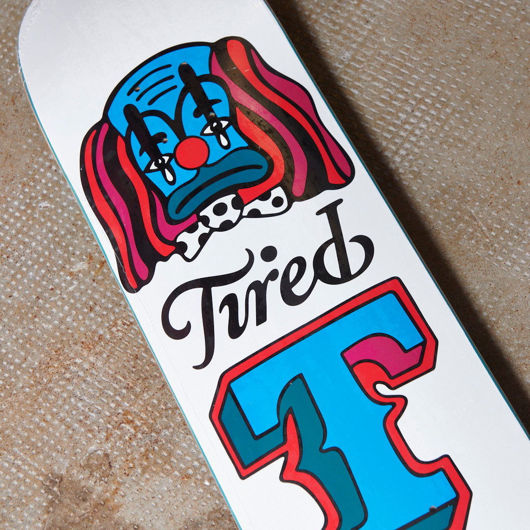 Tired Skateboards - Clown Deck (Regular)