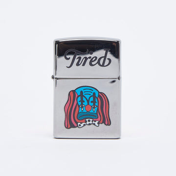 Tired Skateboards - Clown Zippo Lighter (Chrome)