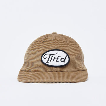 Tired Skateboards - Crawl Corduroy Cap (Beige)