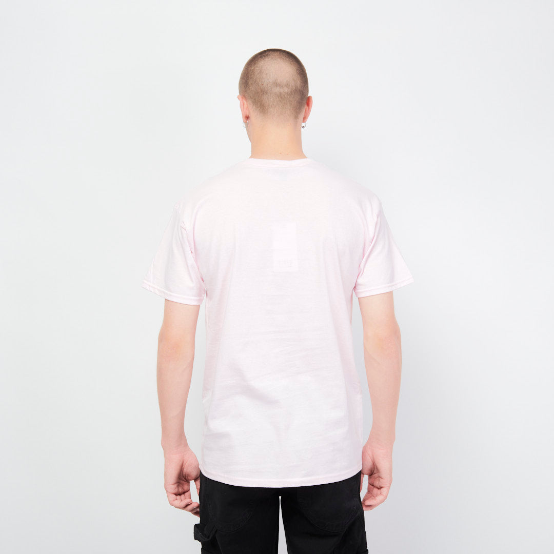 Tired Skateboards Detergent S/S Tee (Pink)
