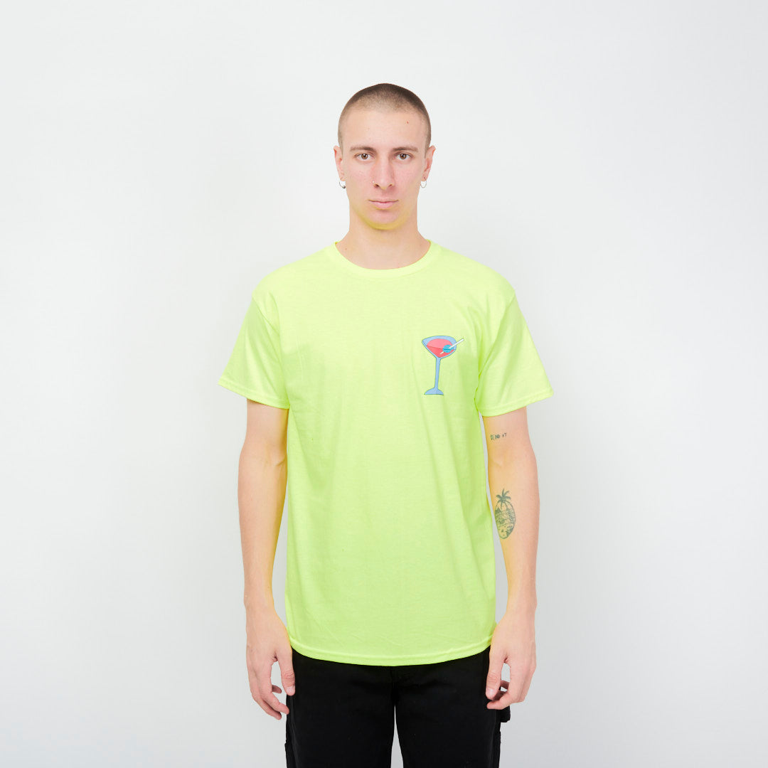 Tired Skateboards Dirty Martini S/S Tee (Chartreuse)