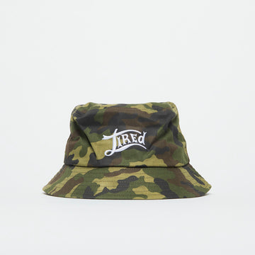 Tired Skateboards - Dirty Martini Washed Bucket Cap (Camo)