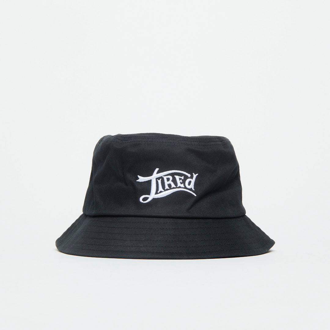 Bob Tired Skateboards - Dirty Martini Washed Bucket Cap (Black)