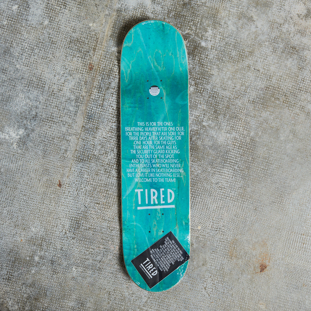 Tired Skateboards Double Vision - Deck 8.25