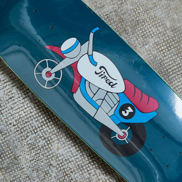 Tired Skateboards Motor Sports - Deck Sigar 9.375