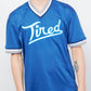 Tired Skateboards - Rounders Mesh Baseball Jersey (Navy)