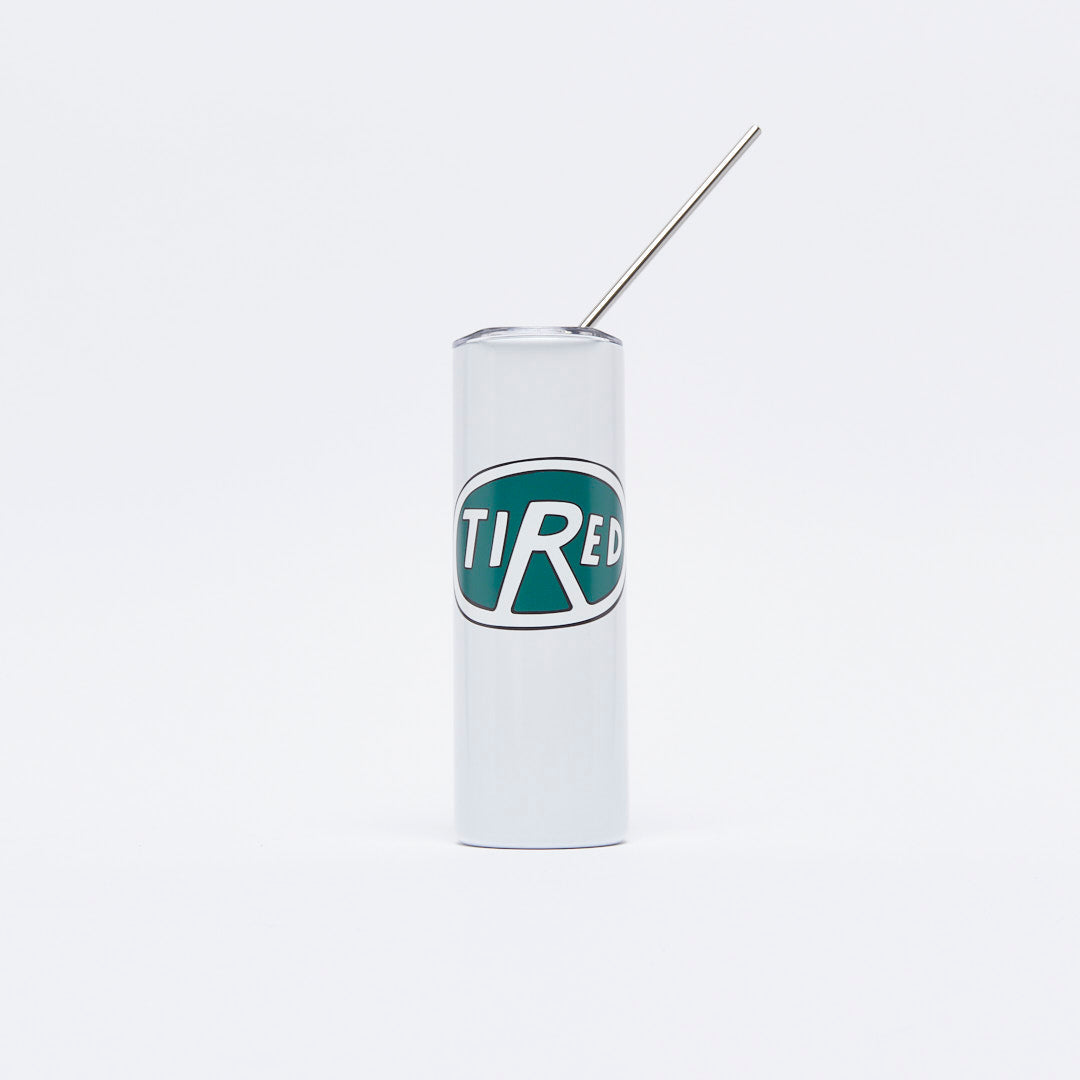 Tired Skateboards - Rover 20 oz Tumbler (Clear)