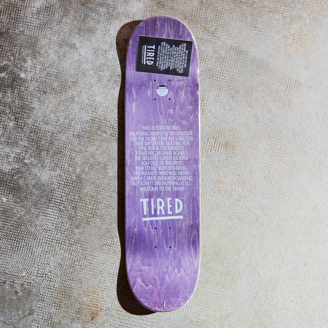 Tired Skateboards - SAD SAD REGULAR SKATE PART