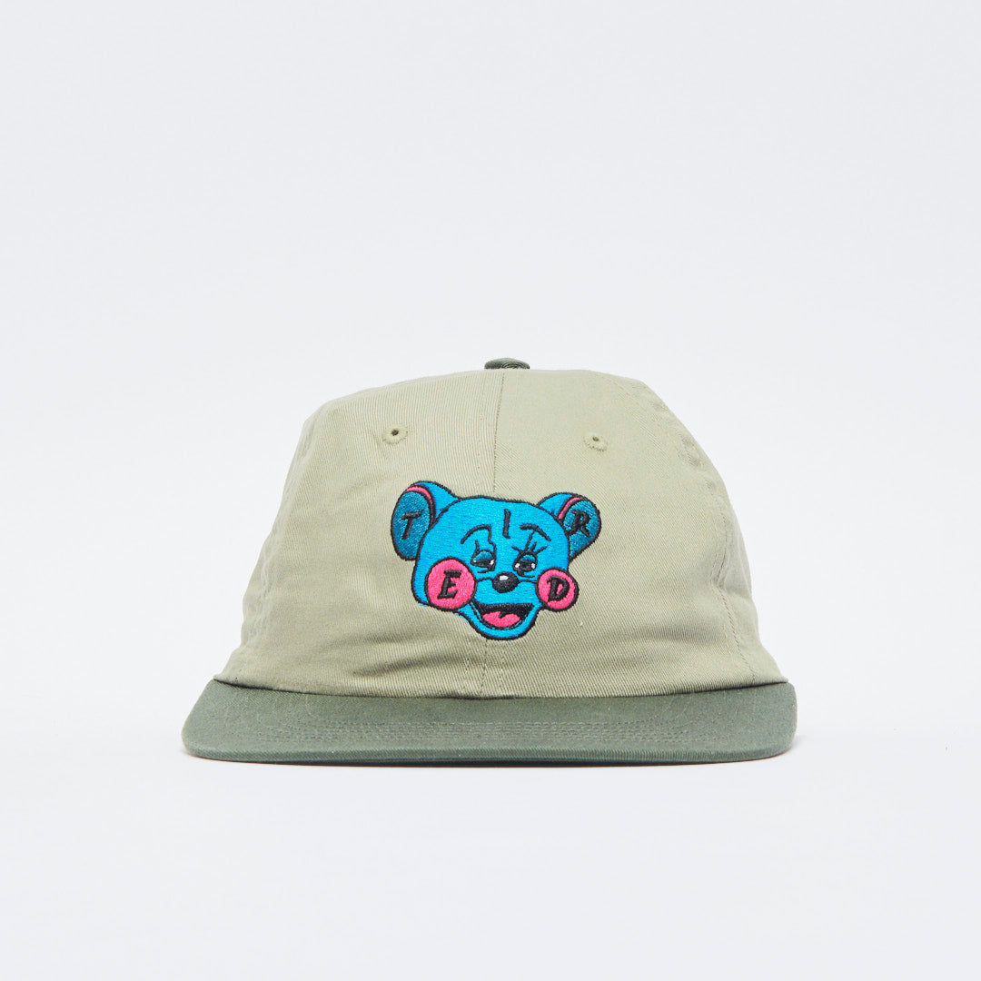 Tired Skateboards - Tipsy Mouse Two Tone Cap (Herb)
