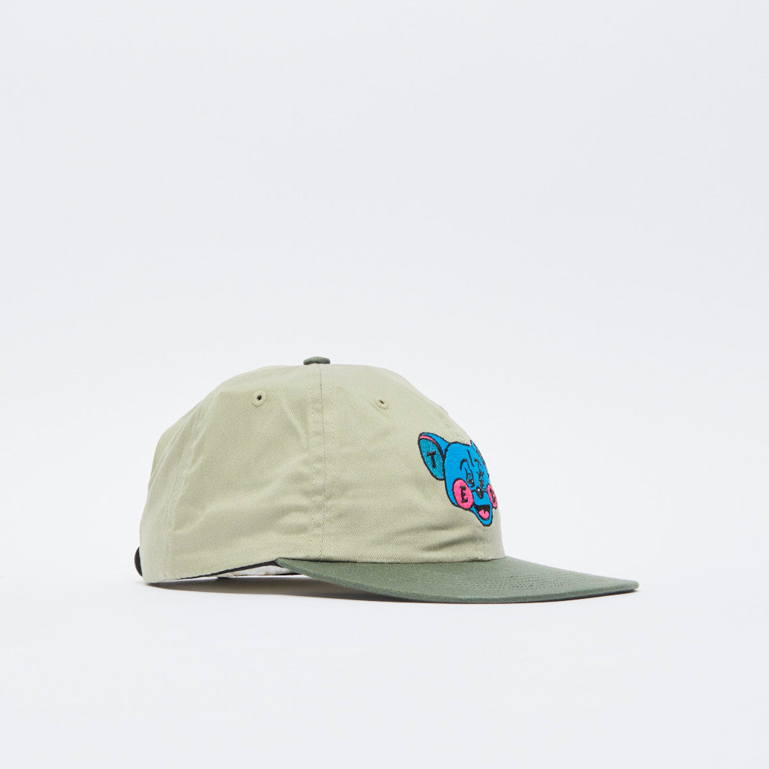 Tired Skateboards - Tipsy Mouse Two Tone Cap (Herb)
