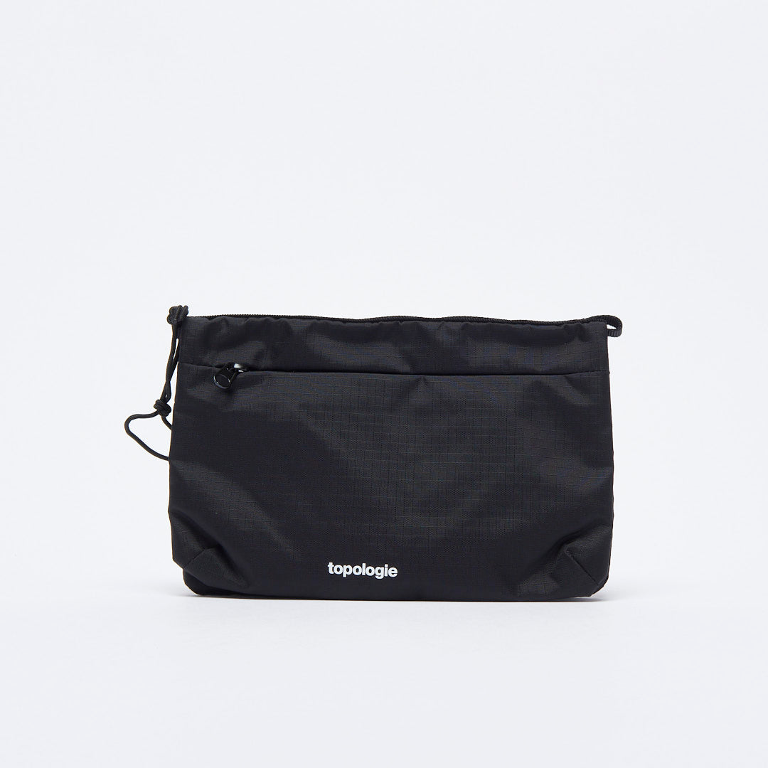 Topologie - Wares Bags Flat Sacoche Black (Light fabric)