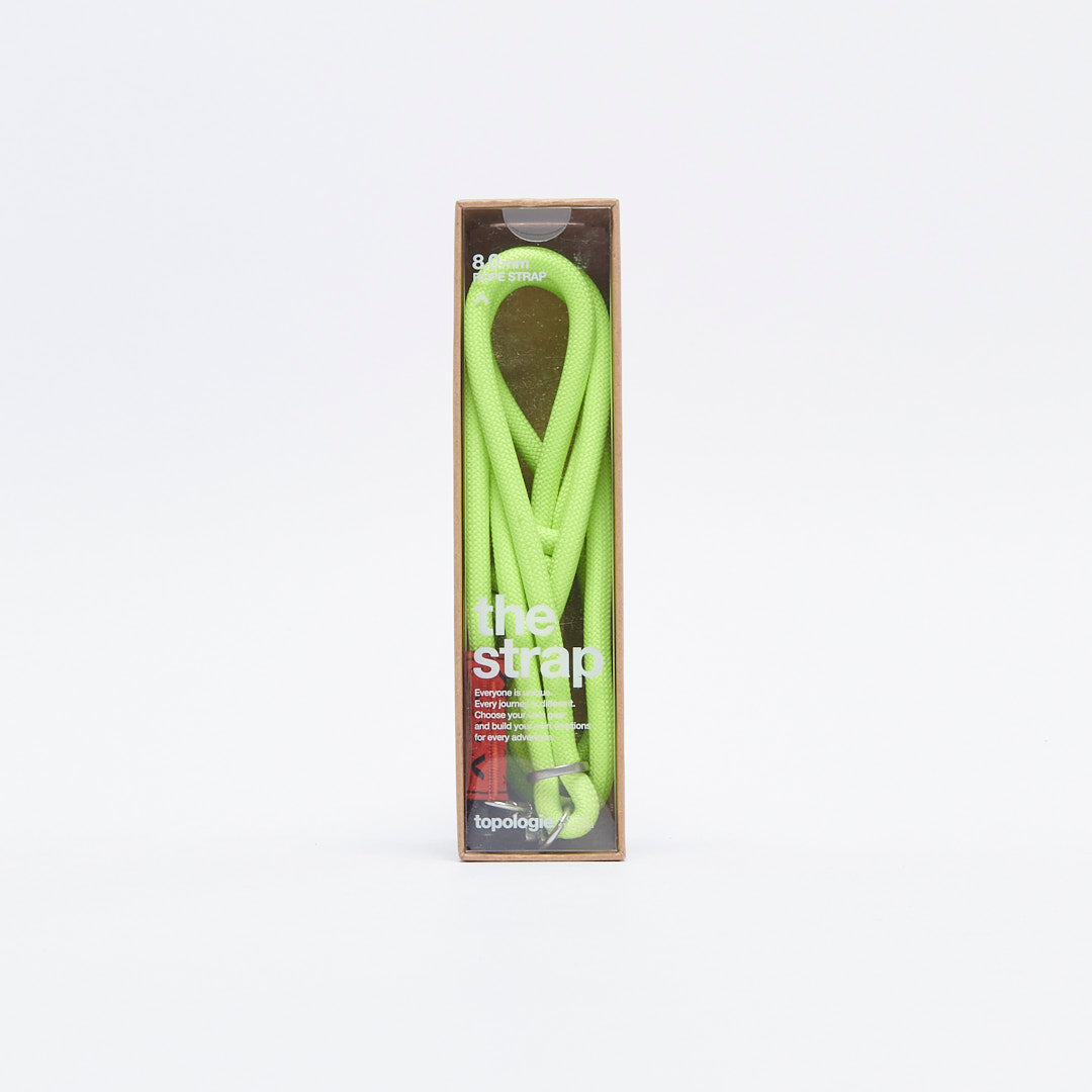 8 Straps Rpe Topology - Wares Straps 8.0mm Rope Strap (Neon Yellow Solid) – MILK STORE