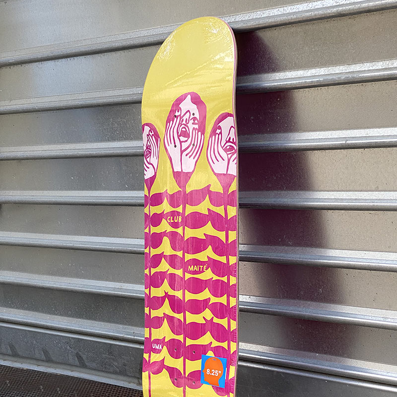 Uma Skateboards Abnormal Growth Maité Deck 8.25