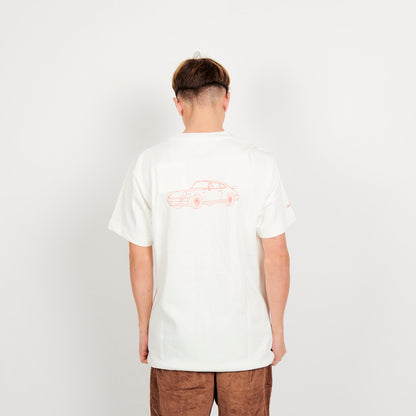 Verlan Porsche 911 T-Shirts - Off White