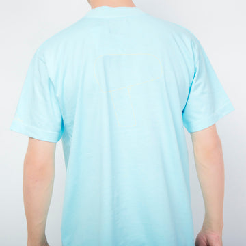 Verlan - T-Shirt Mid-Century Print (Bright Blue)