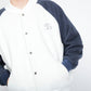 Yardsale - Fleece Bomber (White/navy)