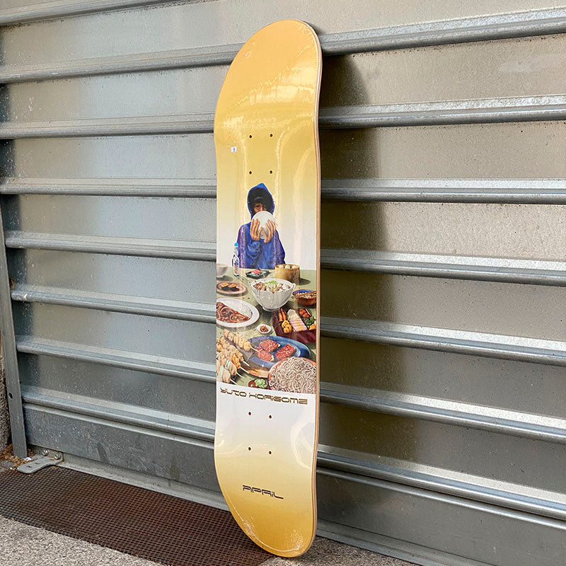 April Skateboards Banquet Yellow Yuto Horigome Deck 8