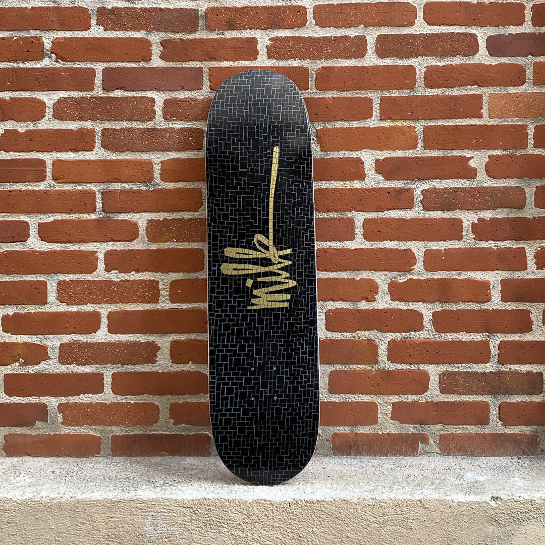 MILK Mosaic Deck - Black/Gold