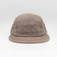 Pop Trading Company Logo 5 Panel Hat Brown/White Gingham