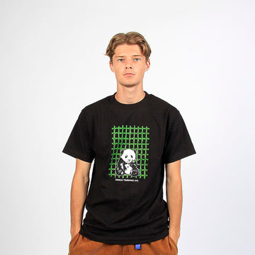 Snack Skateboards Trading Co Tee Black