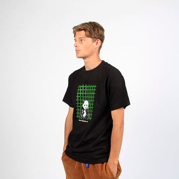 Snack Skateboards Trading Co Tee Black