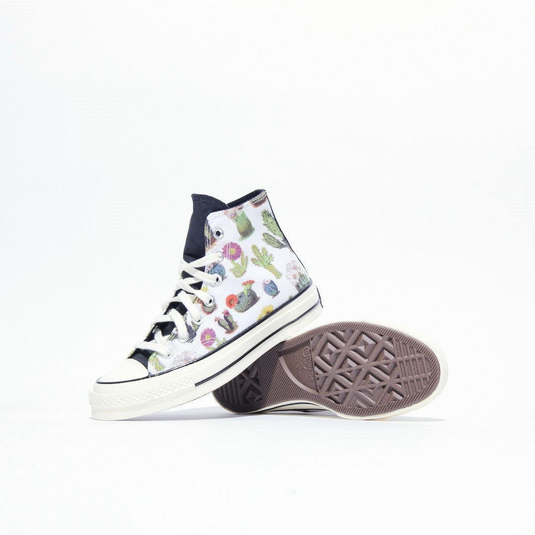 Converse - Chuck 70 Hi (Egret/Black/Egret) "Cactus"