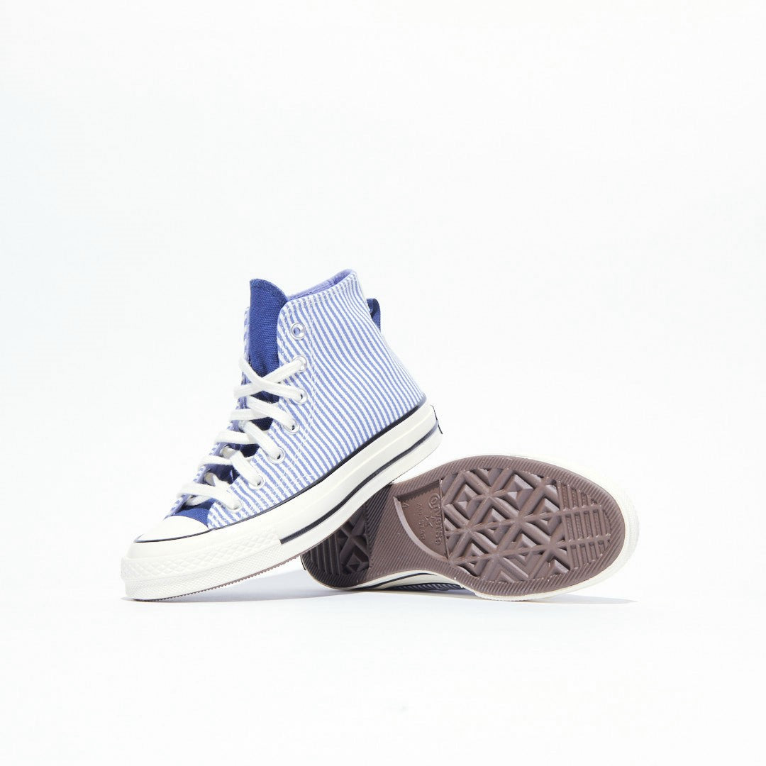 Converse - Chuck 70 Hi (Washed Indigo/Egret/Black) A00472C
