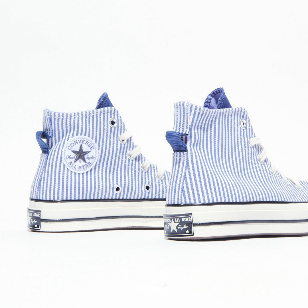 Converse - Chuck 70 Hi (Washed Indigo/Egret/Black) A00472C